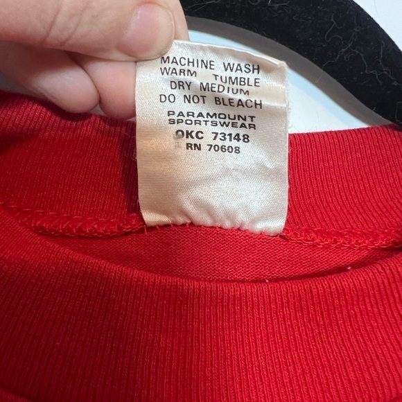 VNTG Single Stitch Cactus Southwest Print Sleep Shirt - Picture 4 of 6